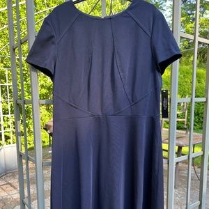 NWT Tahari ASL Ponte Fit and Flare Dress - Size 16